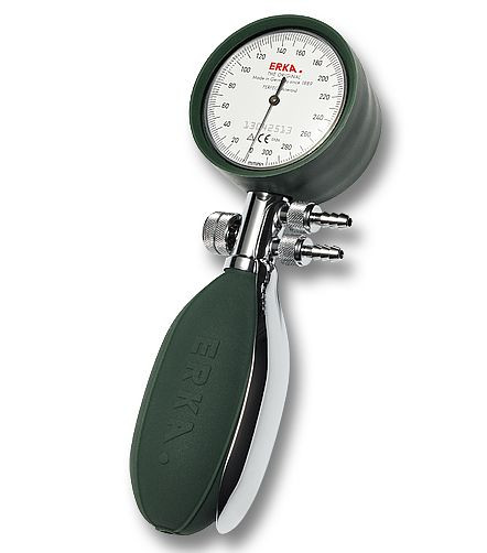Sfigmomanometro ERKA Ø48mm Klinik (con cappuccio protettivo) con bracciale Perfect Aneroid Klinik 48, dimensioni: 10-15cm, 215.28482