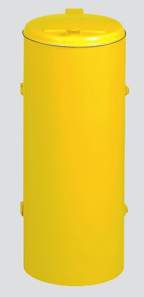 VAR compatto raccoglitore di rifiuti junior con porta a un'anta, giallo, 1017