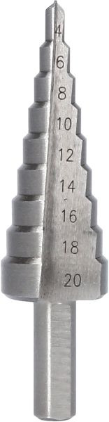 Punta a gradino Brilliant Tools, Ø 4 - 20 mm, BT101927