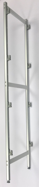 Pannello laterale in alluminio Saro per 373 profondità / altezza 1700 mm, 480-1305
