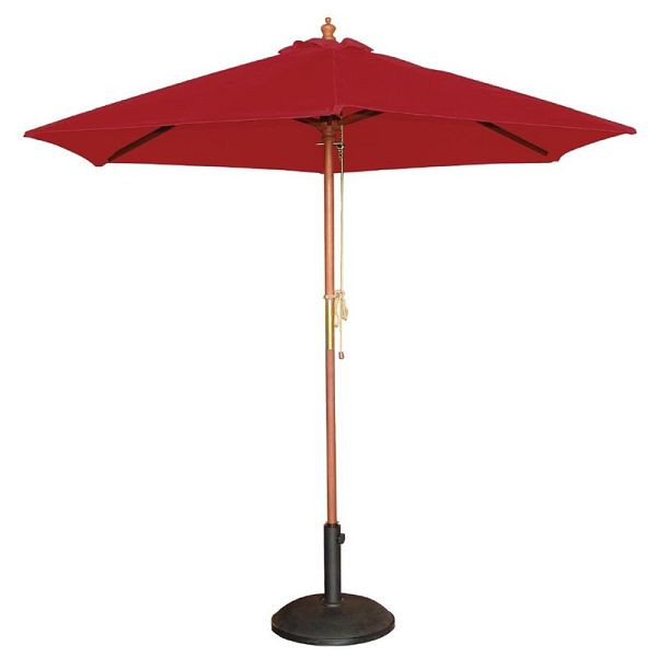 Bolero parasole rotondo rosso 2,5 m, GL304