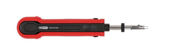 Utensile di sblocco KS Tools per spine/prese piatte 2,8 mm (KOSTAL SLK), regolabile in 2 direzioni, 154.0120