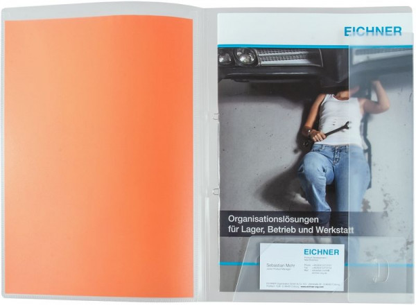 Cartella di presentazione Eichner, trasparente, PU: 30 pezzi, 9700-00001