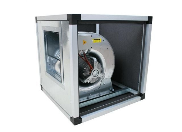 Ventilatore scatolato AIRFAN direct drive con pannelli a doppia parete, 49 kg, 1~/230V: 0,55 kW 1400 rpm, ACCW10/8-4MAL