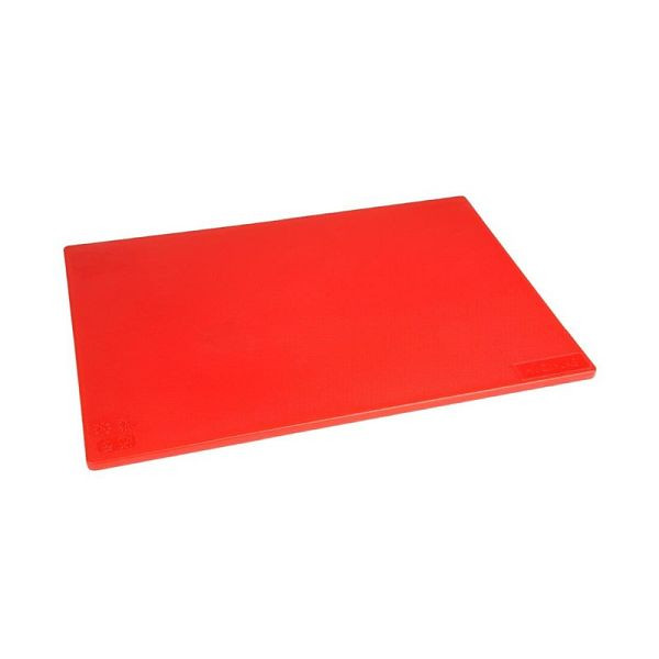 Hygiplas tagliere antibatterico LDPE rosso 450x300x10mm, HC859