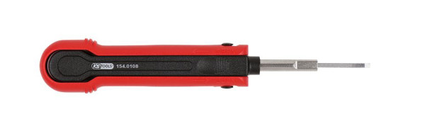 Attrezzo di sblocco KS Tools per spine/prese piatte da 1,5 mm (AMP Tyco Superseal), 154.0108