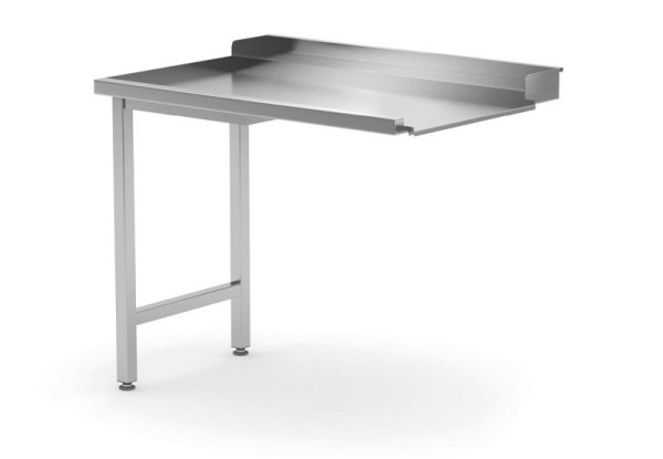 Tavolo di scarico Hendi per lavastoviglie, LxLxA: 1000x700x850 mm, lato sinistro, 231760