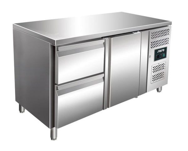 Tavolo refrigerante Saro incl. set di 2 cassetti modello KYLJA 2110 TN, 323-10701