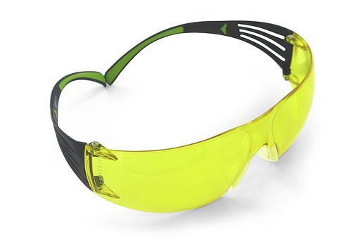 Occhiali di sicurezza 3M SecureFit 400, gialli, lenti in policarbonato, SF403AF, 259-077