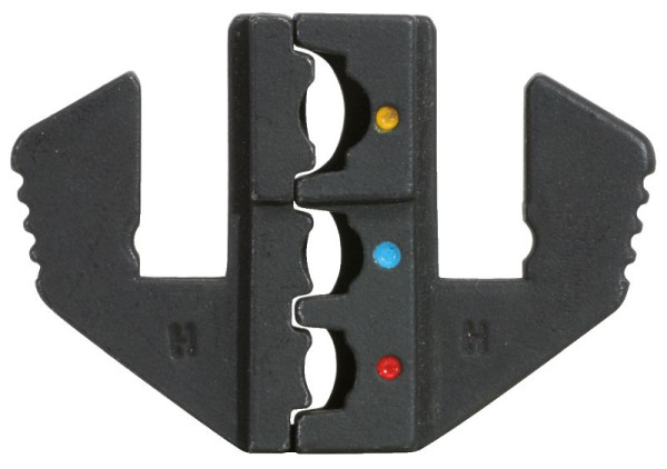 KS Tools coppia di inserti a crimpare per capicorda isolati, diametro 0,5 - 6 mm, 115.1415