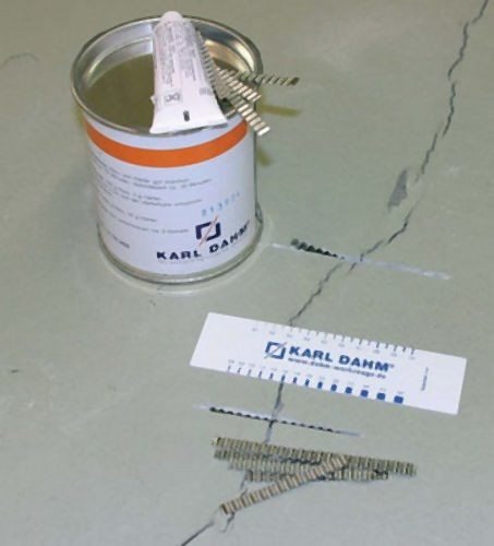 Adesivo per riparazioni bicomponente Karl Dahm 1000 g, con indurente 30 g, 11230