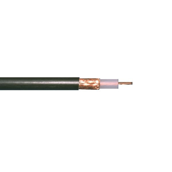 cavo antenna connettività bda RG 213-PVC MIL-C17 nero - anello 50m, 10970940
