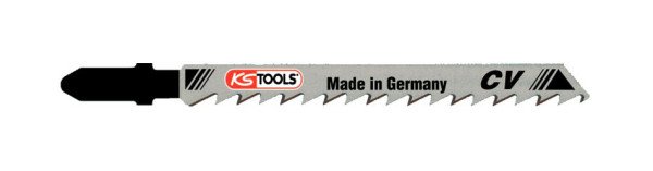Lama per seghetto alternativo KS Tools, CV, 100 mm, 4 mm, T101D, confezione da 5, 129.3103