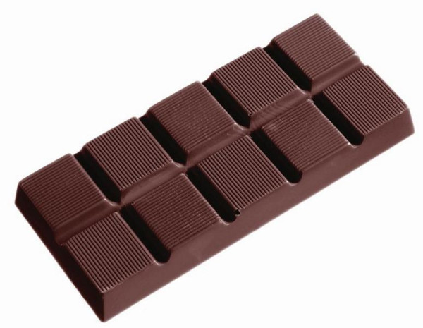 Stampo per cioccolato Schneider 275x135 mm, tavoletta di cioccolato 117x50x11, 2 file, 421367