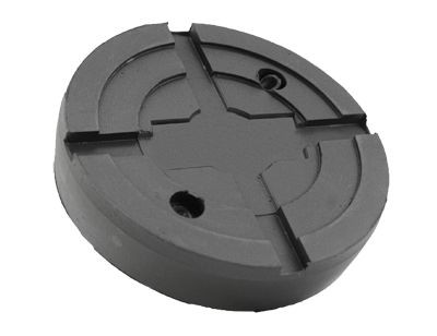 Tampone in gomma adatto per Slift/IME, H: 28mm P: 127mm con piastra in acciaio, 100482