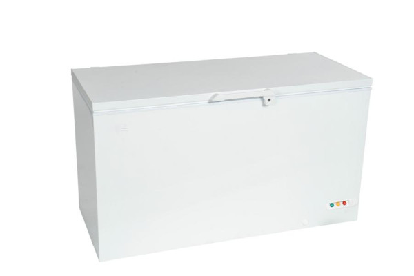 Congelatore commerciale Saro con coperchio incernierato coibentato modello EL 53, 481-1065