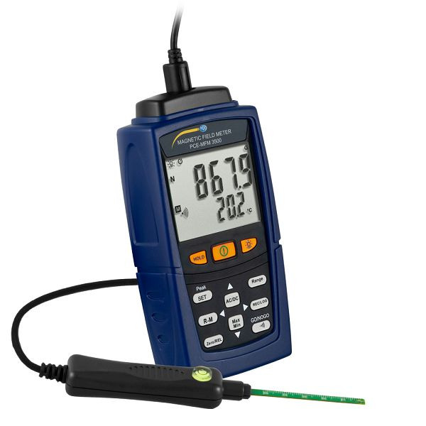 Misuratore di campo magnetico PCE Instruments, 0 - 3000 mT, 0 - 30000 G, PCE-MFM 3500