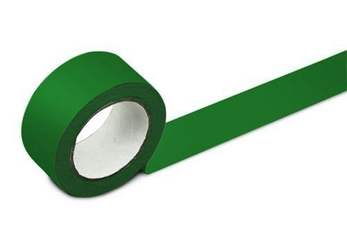 Nastro segnaletico DENIOS, largo 50 mm, verde, UI: 2 rotoli, 137-136