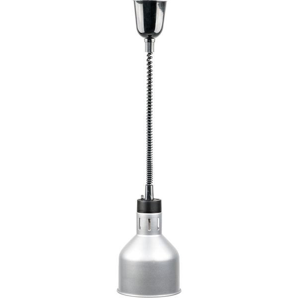 Lampada termica Stalgast per montaggio a soffitto, argento, 0,25 kW, Ø 173 mm, BB0104001