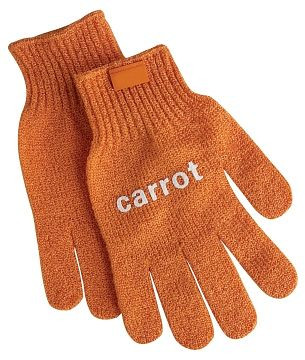 Guanto per la pulizia delle verdure Contacto, arancione per carote CAROTA, confezione: paio, 6537/009