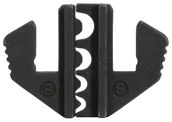 KS Tools coppia di inserti a crimpare per capicorda non isolati, diametro 0,5 - 10 mm, 115.1416