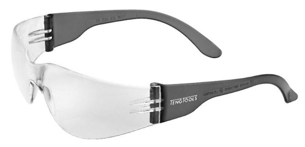 Teng Tools Occhiali di sicurezza Lenti trasparenti antiappannamento SG960