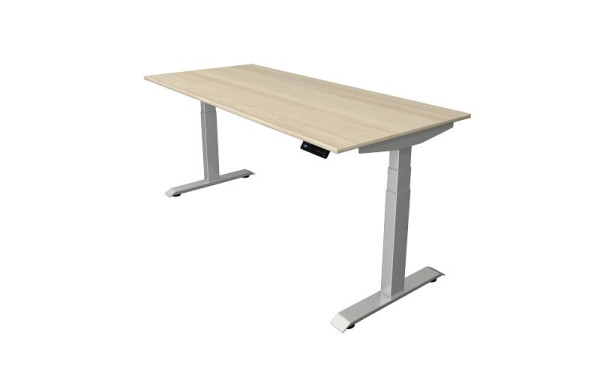 Tavolo sit-stand Kerkmann L 1800 x P 800 mm, regolabile elettricamente in altezza da 640-1290 mm, acero, 10040750