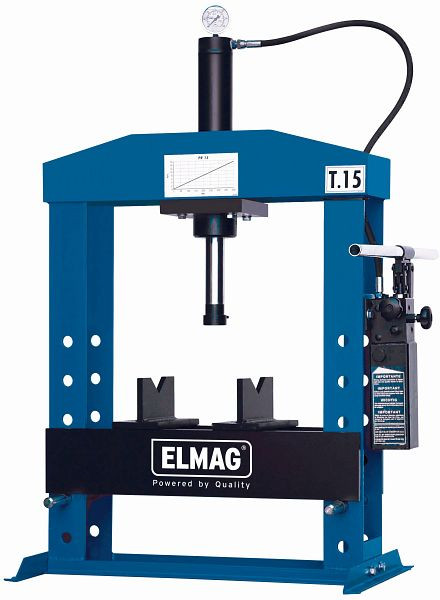Pressa idraulica da officina ELMAG, WPMH 15/2 - modello da tavolo, 81901