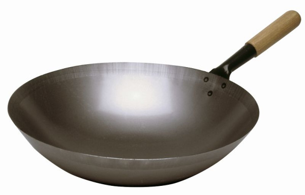 Padella wok Bartscher in acciaio, 360 mm, A105960