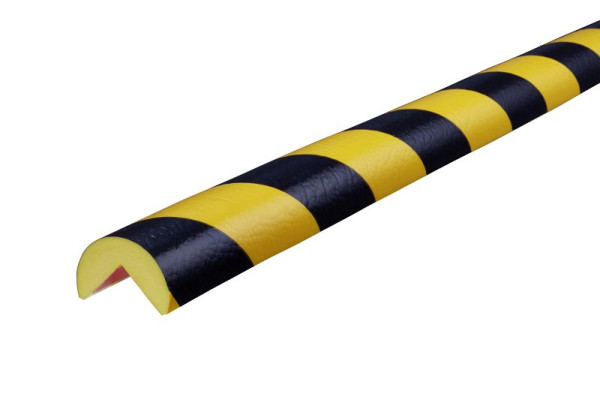 Profilo di protezione angolo, avviso e protezione Knuffi tipo A, giallo/nero, 1 metro, PA-10010