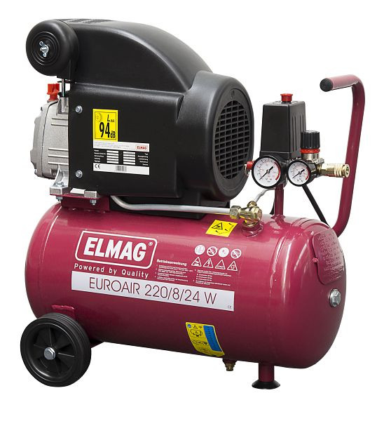 Compressore ELMAG EUROAIR 220/8/24 W - 'SET-ACTION', 10007