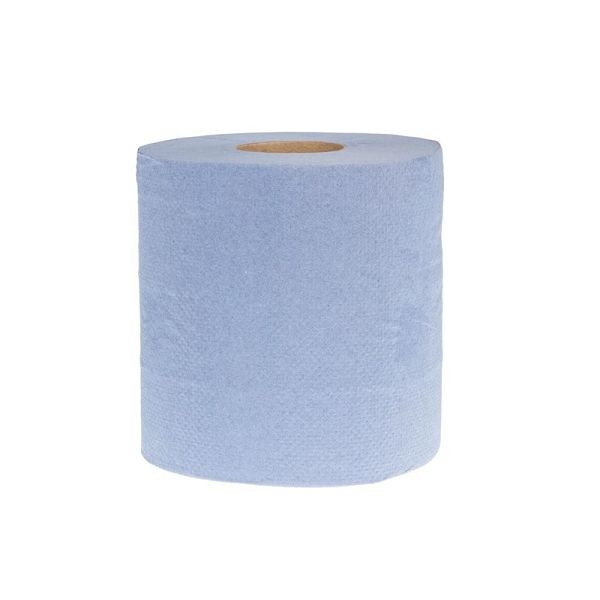Rotoli asciugamani Jantex per svolgimento interno blu 2 veli, PU: 6 pezzi, DL921