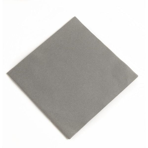 Tovaglioli compostabili Duni grigio granito 40cm, PU: 720 pezzi, GJ122