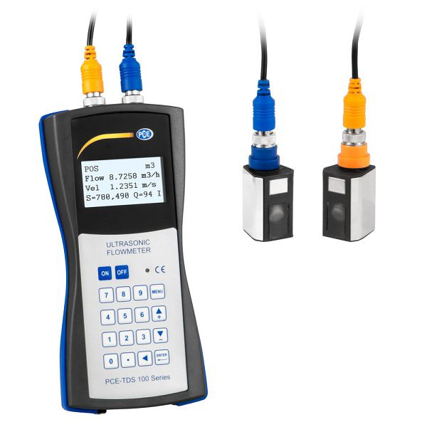 Misuratore di portata PCE Instruments, numero di sensori: 2, PCE-TDS 100HS