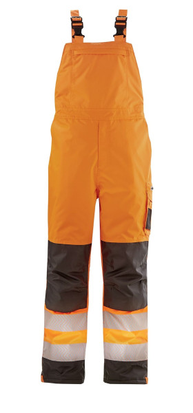 Salopette protettiva invernale ad alta visibilità 4PROTECT ATLANTA, arancione brillante/grigio, taglia: XS, conf. da 5, 3480-XS