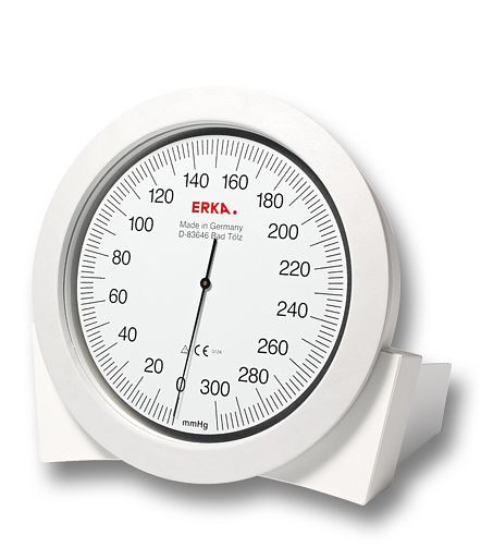 Misuratore di pressione sanguigna ERKA modello da tavolo (con cestello sul retro) con bracciale Vario, dimensioni: 27-35 cm, 285.20481