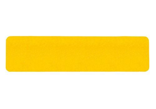 Rivestimento antiscivolo DENIOS m2, universale, giallo, 150 x 610 mm, UI: 10 pezzi, 263-681