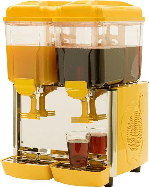Distributore di bevande fredde Saro modello COROLLA 2G giallo, 398-1014