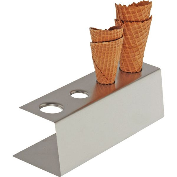 Supporto per waffle Stalgast per quattro waffle, 9,5 x 27 x 9 cm (LxPxA), BK0107004