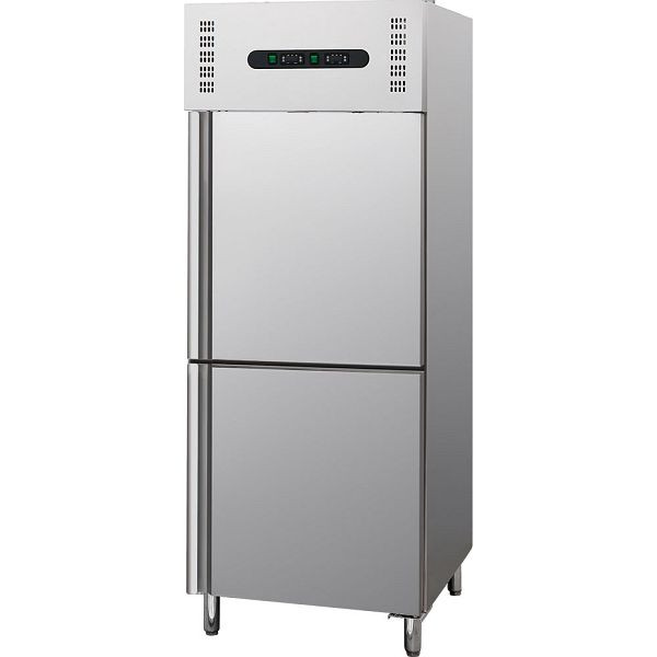 Combinazione frigorifero / congelatore Stalgast, 300 + 300 litri, adatta per GN 2/1, dimensioni 680 x 800 x 2010 mm (LxPxA), KT2505600
