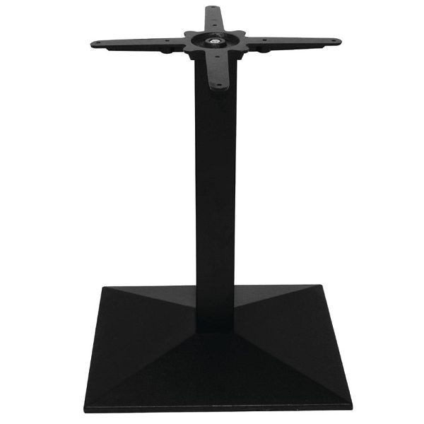 Base per tavolo quadrata Bolero in ghisa alta 72,9 cm, GH449